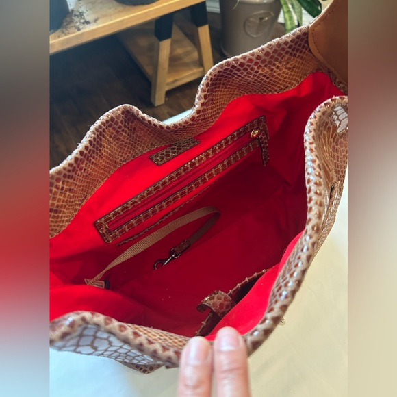 Dooney & Bourke bag with silver buckle - Picture 3 of 4